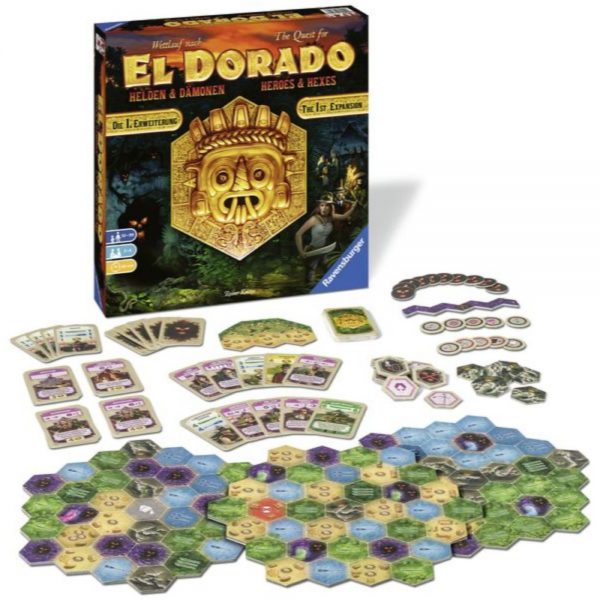 The Quest for El Dorado: Heroes and Hexes Expansion