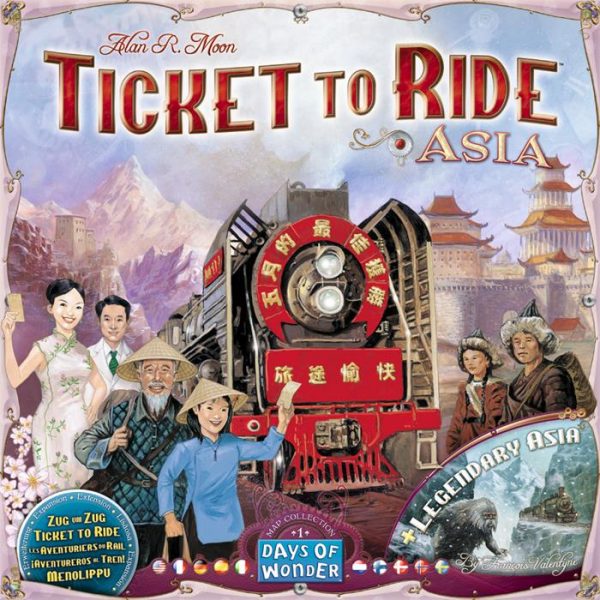 Ticket to Ride Map Collection: Vol 1 - Asia