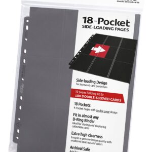 UGD - 18 Pocket Pages Side Loading Grey