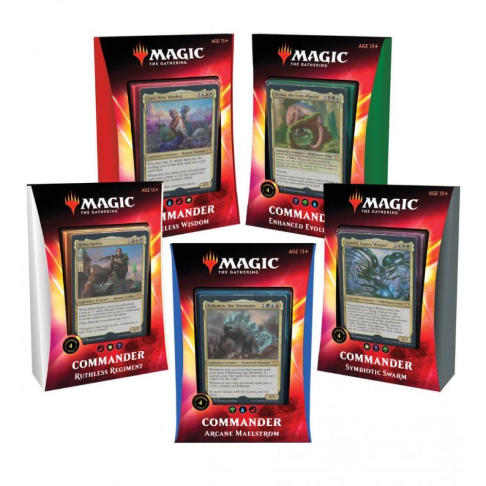 MTG Ikoria: Lair of Behemoths Symbiotic Swarm Commander Deck (Ready to Ship)