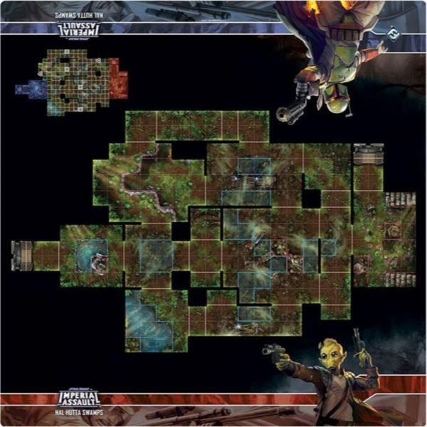 Star Wars Imperial Assault Skirmish Map Nal Hutta Swamps