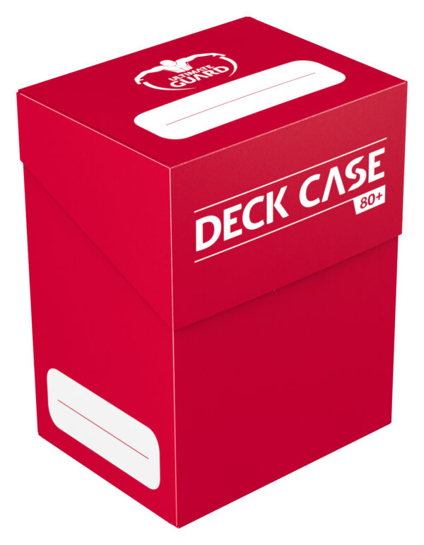 Ultimate Guard - Deck Case 80+ Std Size Red