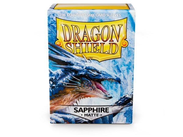 Dragon Shield MATTE Sleeves Sapphire (100)