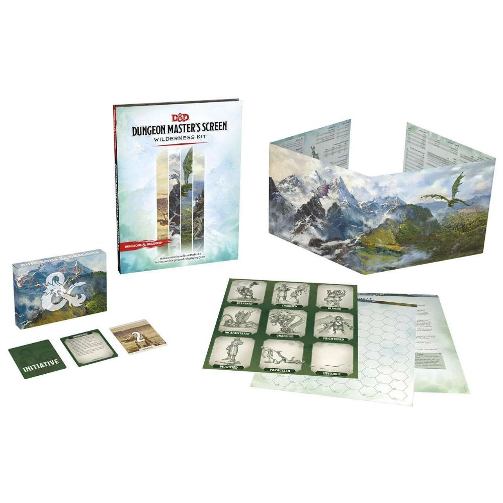 Dungeon Master’s Screen Wilderness Kit (Ready to Ship) - Image 3
