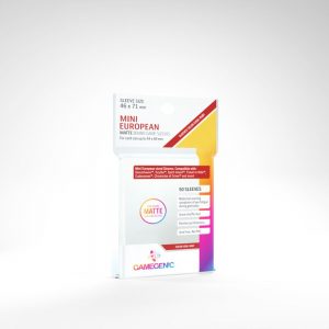 Gamegenic MATTE Sleeves: 46mm x 71mm (RUBY)