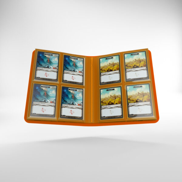 Gamegenic Casual Album 8-Pocket: (Orange) - Image 3