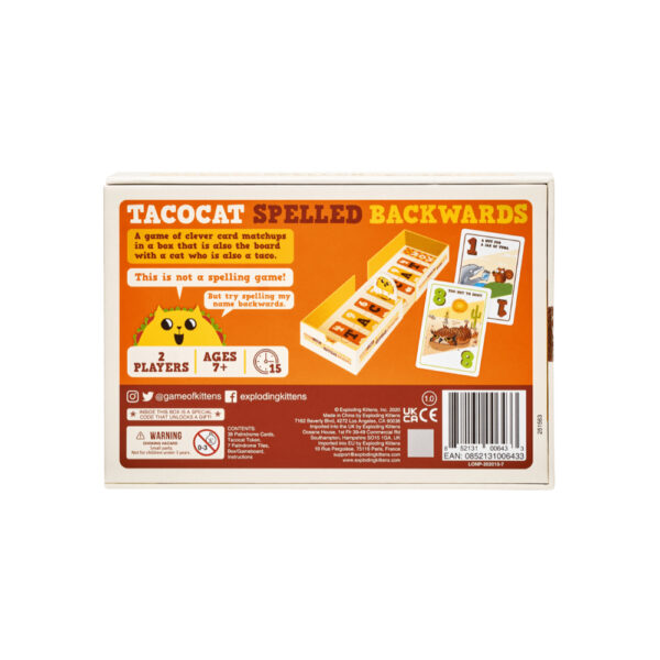 Tacocat spelled Backwards - Image 2