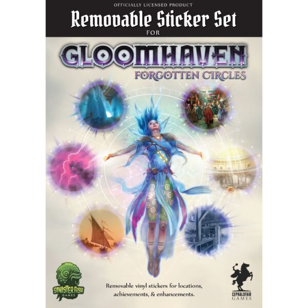 Gloomhaven Removable Sticker Set: Forgotten Circles