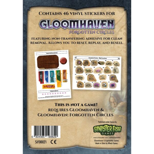 Gloomhaven Removable Sticker Set: Forgotten Circles - Image 4