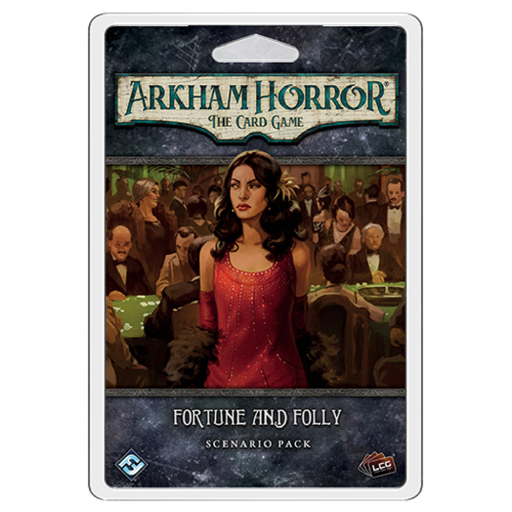 Arkham Horror LCG Fortune and Folly Scenario Pack  Grinning Gargoyle Gaming