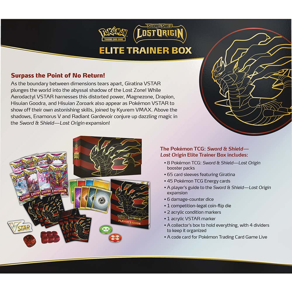 Pokémon Sword & Shield 11 Lost Origin - Elite Trainer Box - Image 3