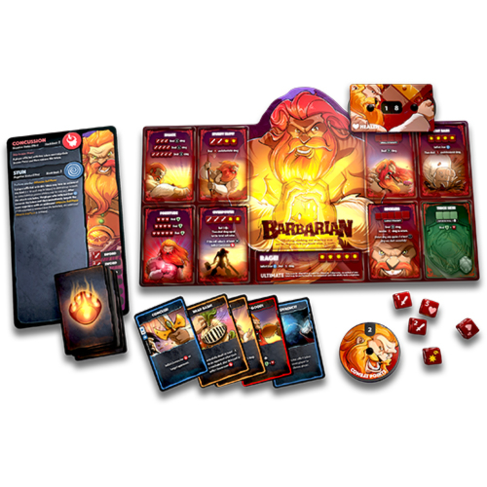 Dice Throne Season 1 ReRolled - Barbarian vs Moon Elf - Image 3