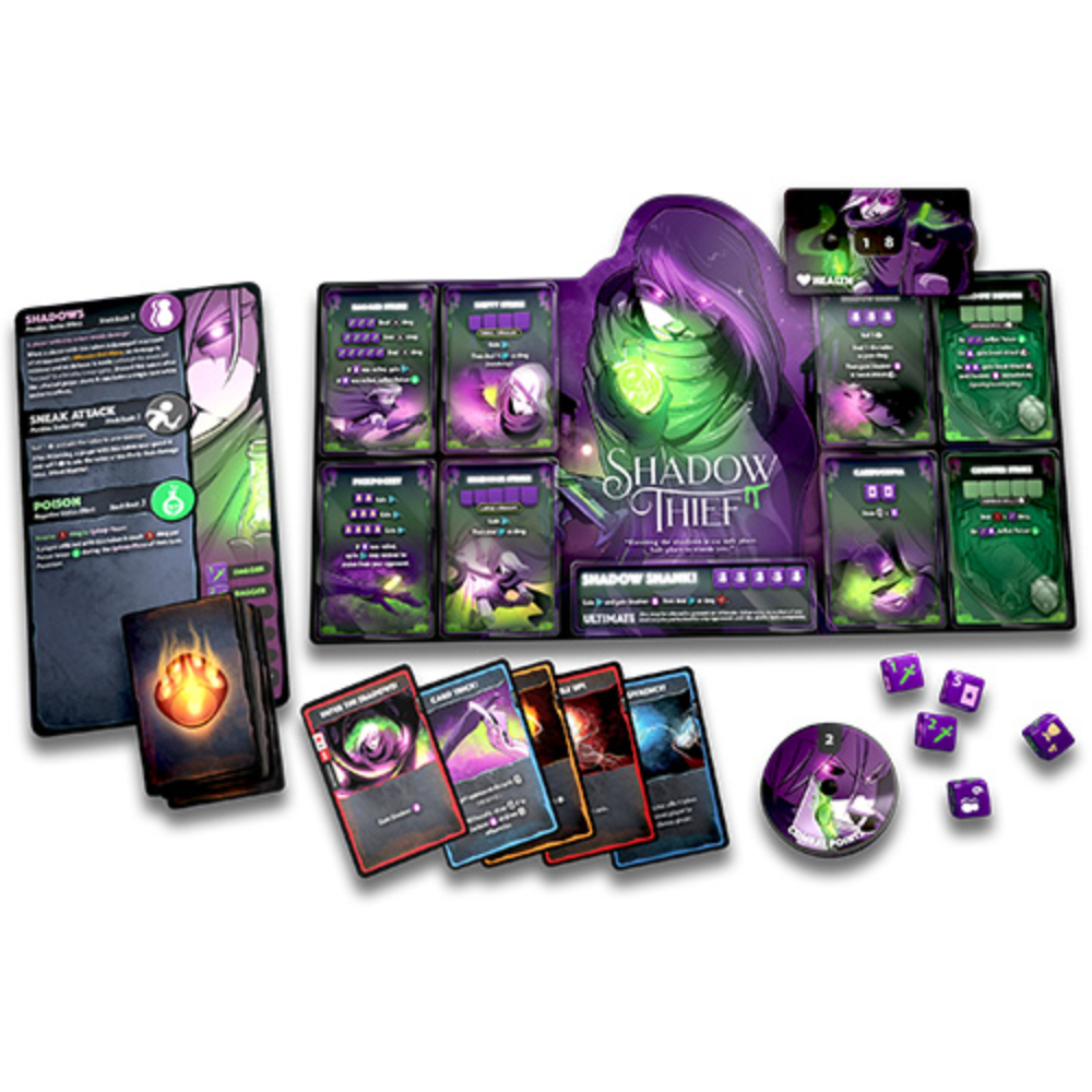 Dice Throne Season 1 ReRolled - Pyromancer vs Shadow Thief - Image 2