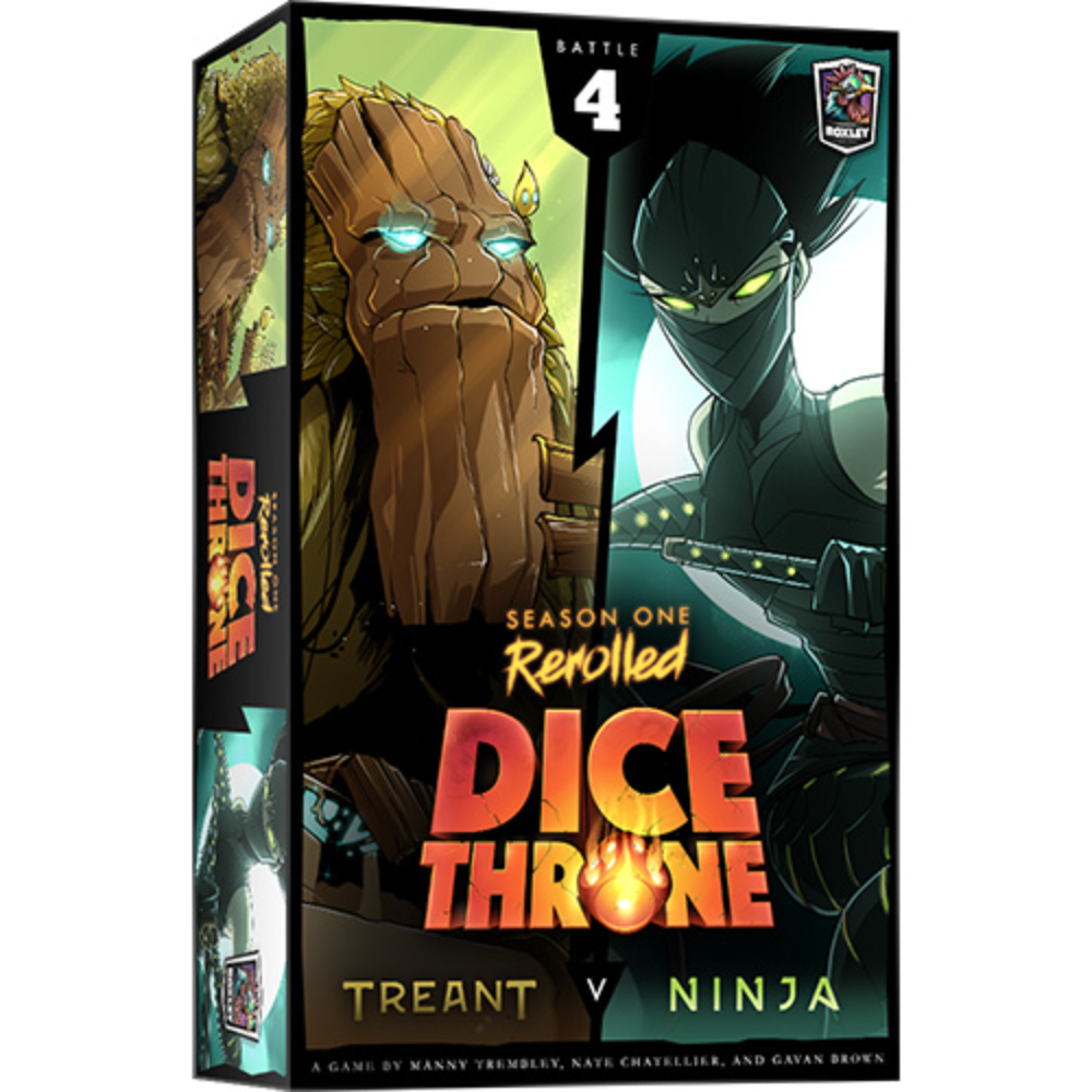 Dice Throne Season 1 ReRolled - Treant vs Ninja