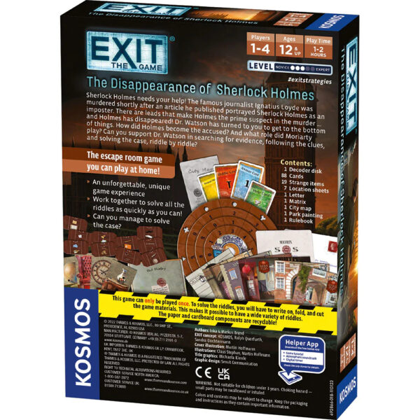 EXIT - The Disappearance of Sherlock Holmes - Image 3