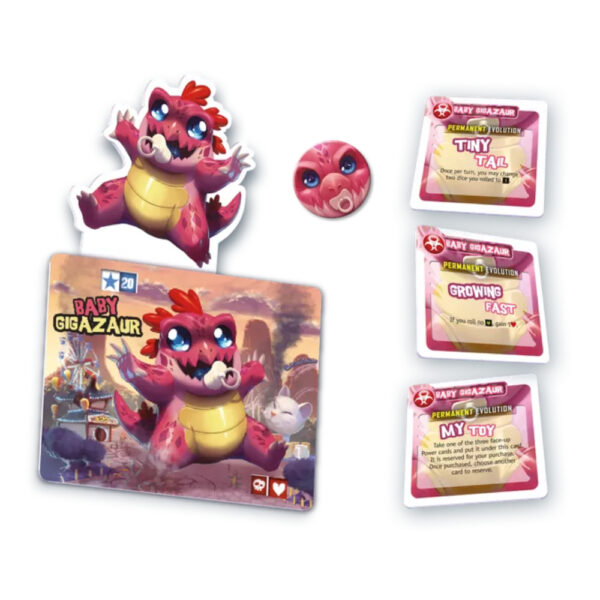 King of Tokyo - Baby Gigazaur Expansion - Image 2