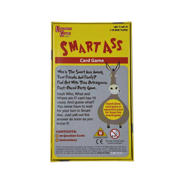 Smart Ass Card Game - Image 3