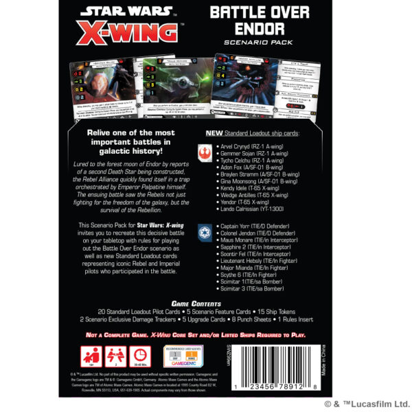 Star Wars X-Wing 2nd Edition - Battle Over Endor Battle Pack - Image 4