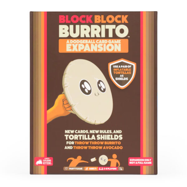 Block Block Burrito - A Dodgeball Card Game Expansion