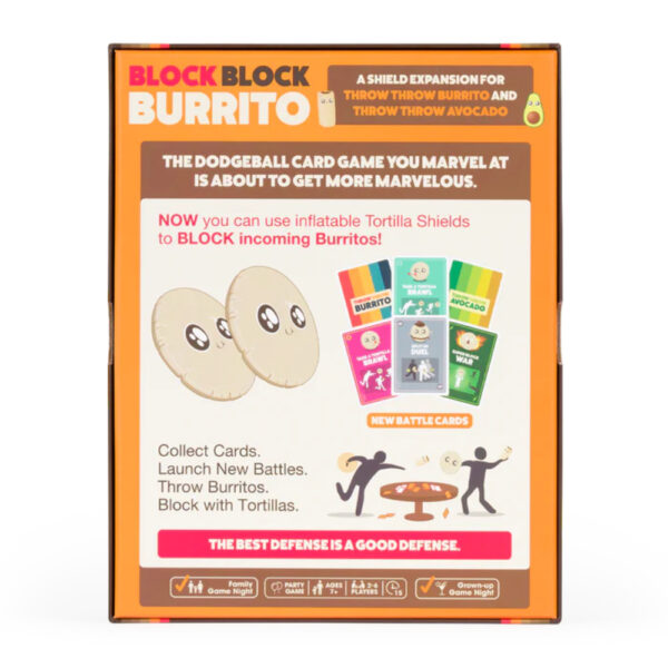 Block Block Burrito - A Dodgeball Card Game Expansion - Image 4