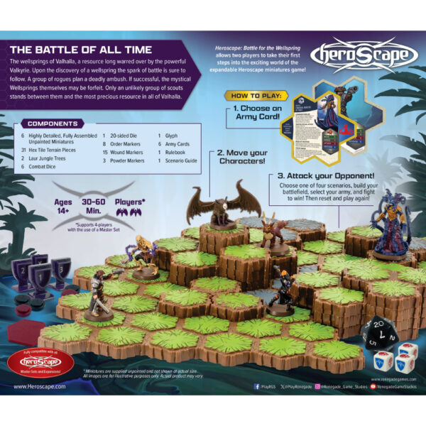 Heroscape - Battle for the Wellspring Battle Box - Image 2
