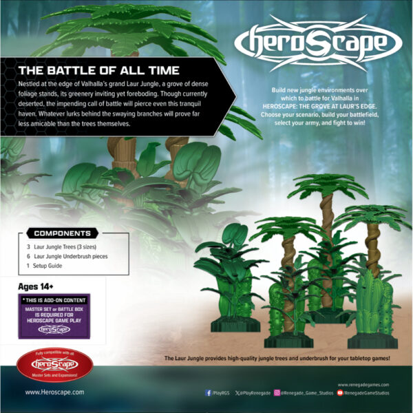 Heroscape - Grove at Laur's Edge Terrain Expansion - Image 2