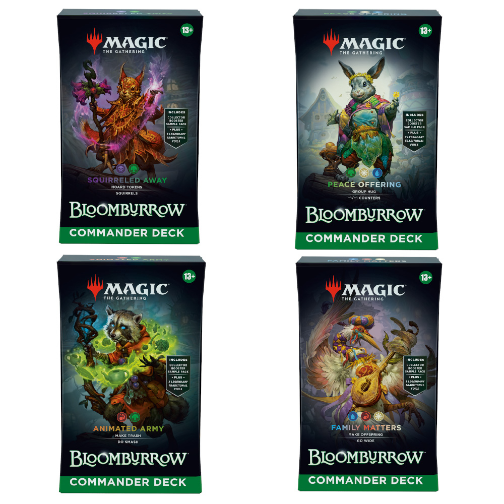 MTG Bloomburrow - Commander Deck Bundle