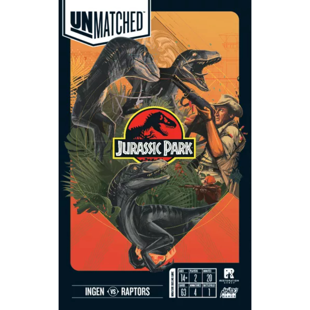 Unmatched Jurassic Park - InGen vs. Raptors