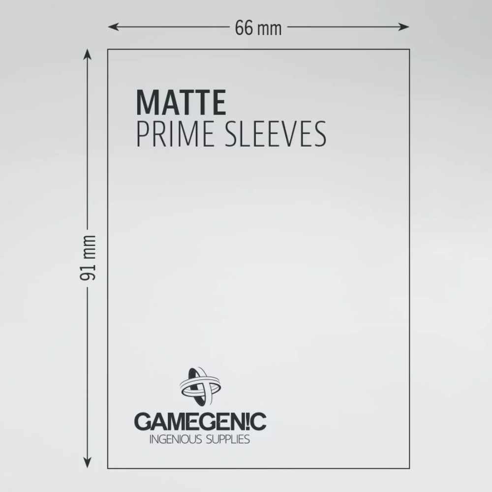 GameGenic - Matte Prime Sleeves: Orange (100) - Image 2