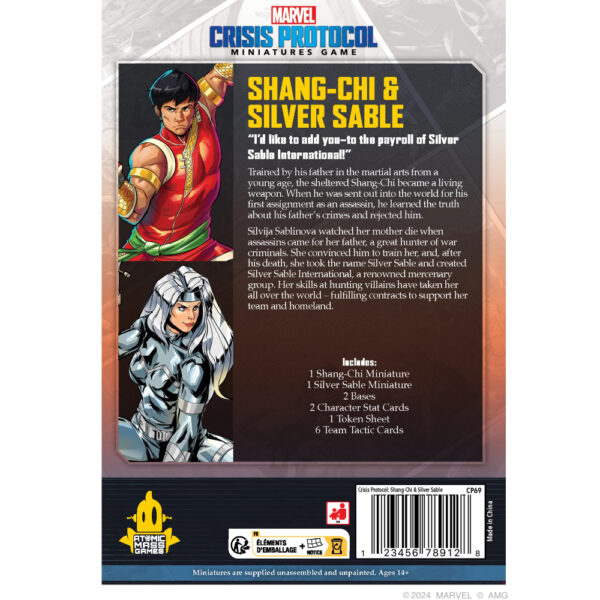 Marvel Crisis Protocol - Shang Chi & Silver Sable - Image 3