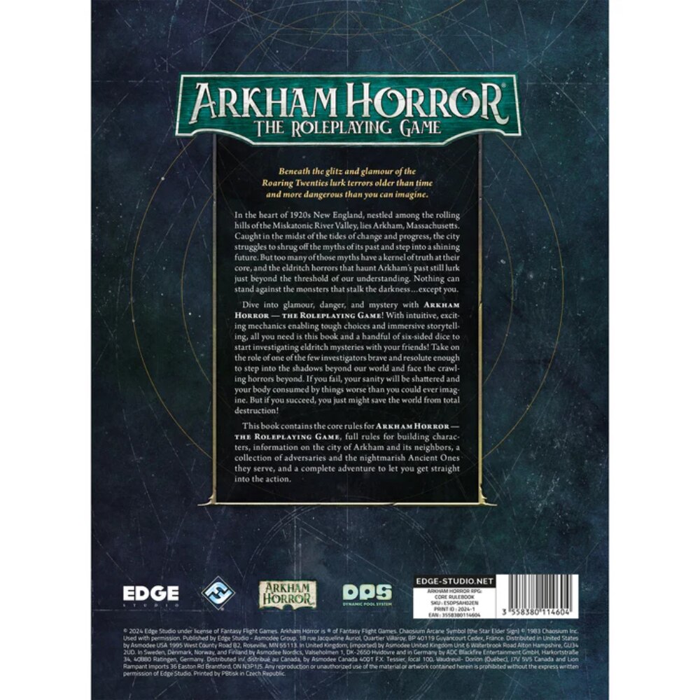 Arkham Horror RPG - Core Rulebook - Image 4