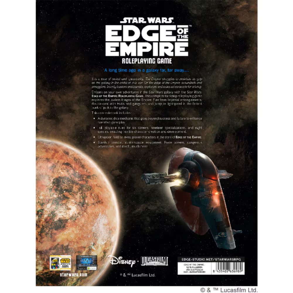 Star Wars RPG Edge of the Empire - Core Rulebook - Image 2