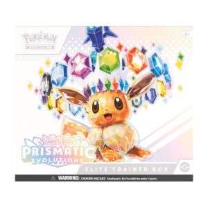 Pokémon Scarlet & Violet Prismatic Evolutions Elite Trainer Box (Pre-Order Deposit Required) Pre-order by: 20/03/2026