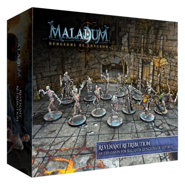 Maladum Dungeons of Enveron - Revenant Retribution Expansion (Pre-Order Deposit Required) Pre-order by: 14/02/2025