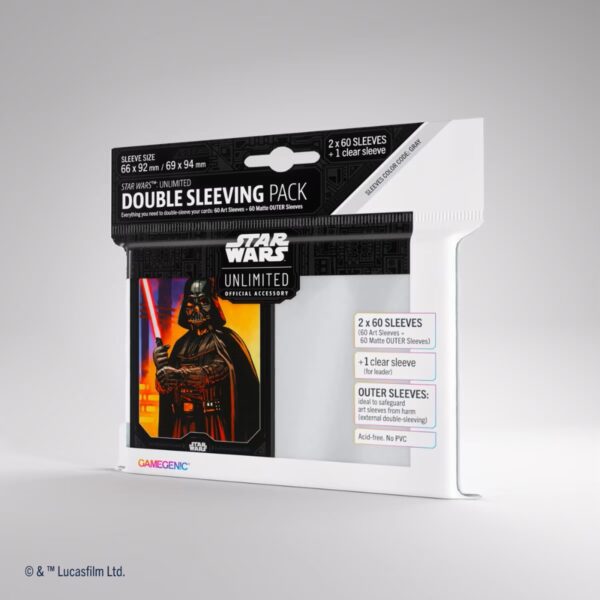 Star Wars Unlimited - Double Sleeving Pack (Darth Vader)