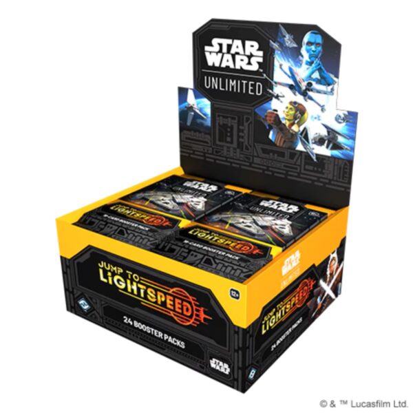 Star Wars: Unlimited - Jump to Lightspeed Booster Pack Box