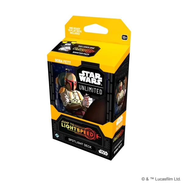 Star Wars: Unlimited - Jump to Lightspeed Spotlight Deck (Boba Fett variant) (Ready to Ship)
