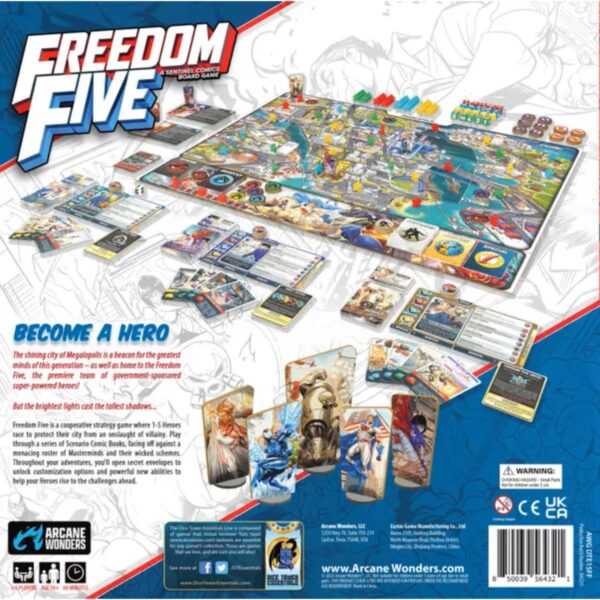 Freedom Five: A Sentinel Comics Game (Pre-Order Deposit Required) Pre-order by: 28/02/2025 - Image 2