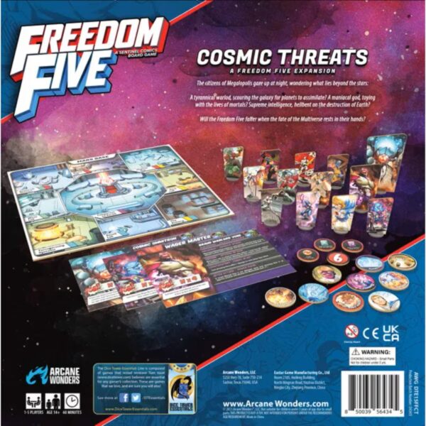 Freedom Five - Cosmic Threats Expansion (Pre-Order Deposit Required) Pre-order by: 28/03/2025 - Image 2