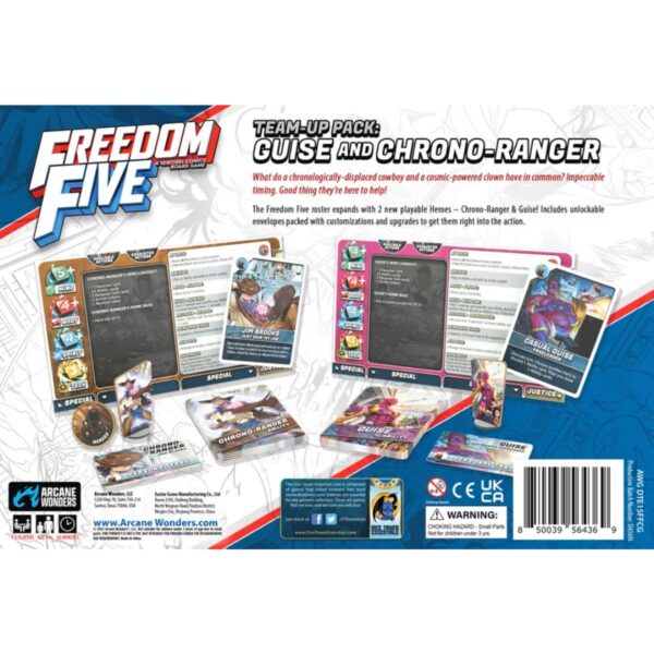 Freedom Five - Guise and Chrono-Ranger Team-Up Pack (Pre-Order Deposit Required) Pre-order by: 28/03/2025 - Image 2