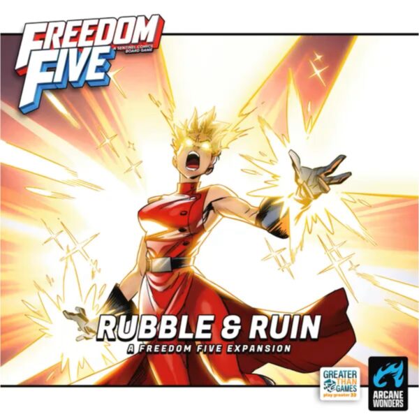 Freedom Five - Rubble & Ruin Expansion (Pre-Order Deposit Required) Pre-order by: 28/03/2025