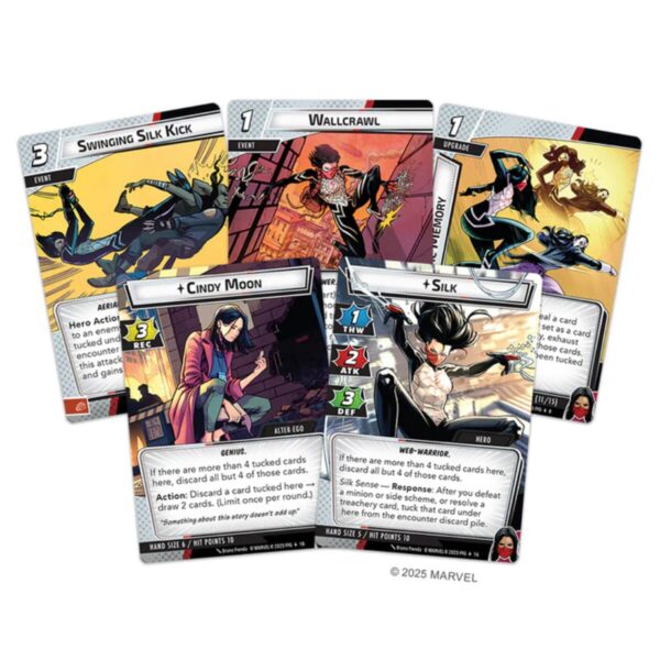 Marvel Champions LCG - Silk Hero Pack (Pre-Order Deposit Required) Pre-order by: 14/03/2025 - Image 2