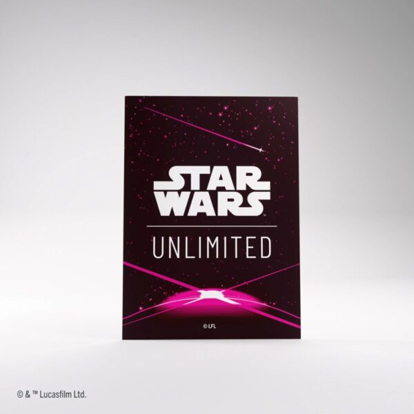 Star Wars Unlimited - Art Sleeves (Card Back Magenta)