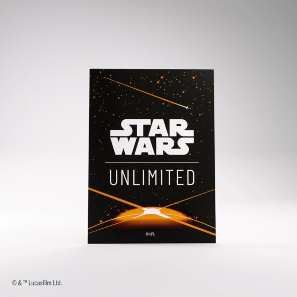 Star Wars Unlimited - Art Sleeves (Card Back Orange)