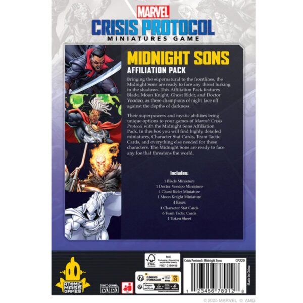 Marvel Crisis Protocol - Midnight Suns Affiliation Pack - Image 3