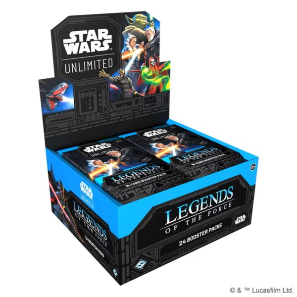 Star Wars: Unlimited - Legends of the Force Booster Pack Box