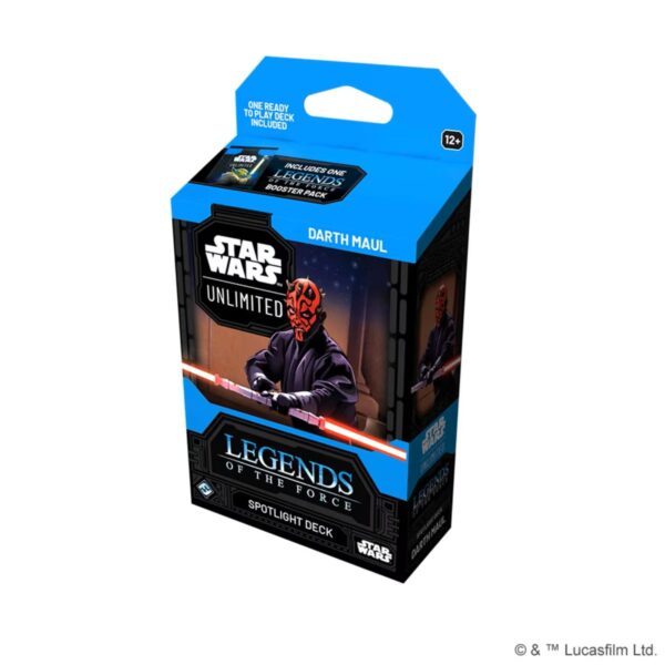 Star Wars: Unlimited - Legends of the Force Spotlight Deck (Darth Maul) (Ready to Ship)