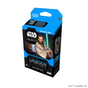 Star Wars: Unlimited - Legends of the Force Spotlight Deck (Qui-Gon Jinn) (Ready to Ship)