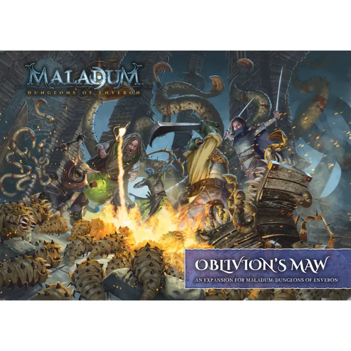 Maladum Dungeons of Enveron - Oblivion's Maw Expansion