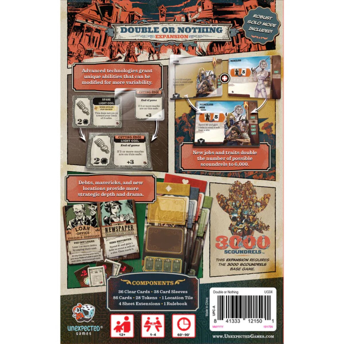 3000 Scoundrels - Double or Nothing Expansion - Image 6